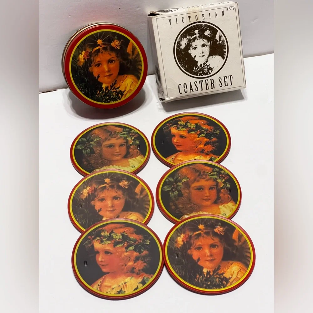 Vintage Coasters Set  1970’s